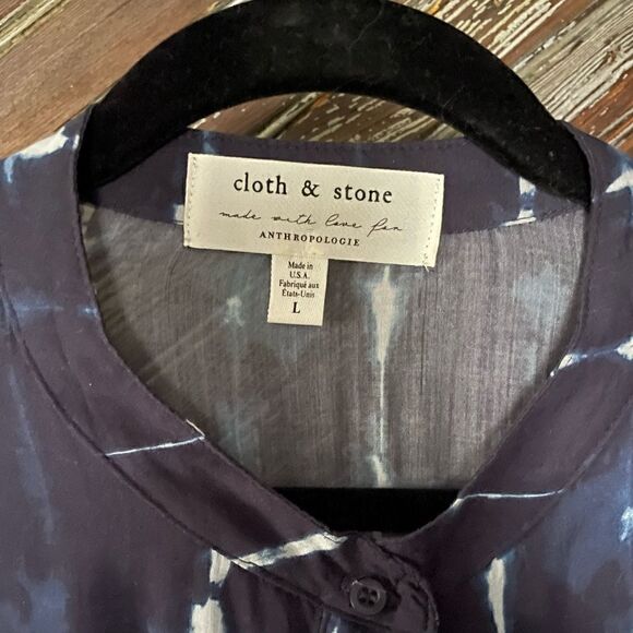 Cloth & Stone Bita Tye Dye Shirtdress - Picture 5 of 9